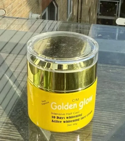 Golden Glow Intensive Half Cast Face Cream 60g | Brightening Face Cream for Dark Spots, Uneven Skin Tone & Radiant Glow
